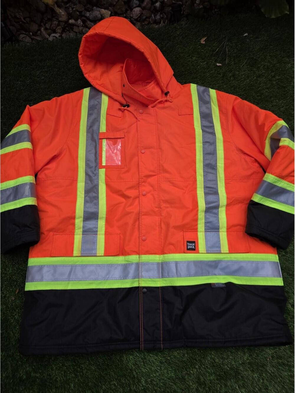 TOUGH DUCK JACKET MEN'S 5XL Style - S17631 Orange